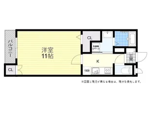 エレガンス11【2階】の間取り