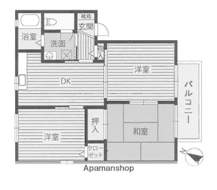 GRC OPUS 宗方A棟【2階】の間取り