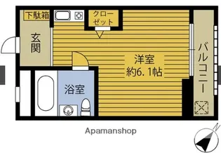プロスぺリタ金池【406号室】の間取り