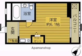 プロスぺリタ金池【401号室】の間取り