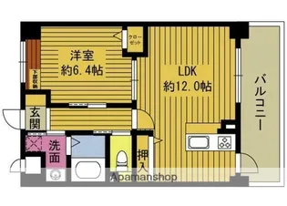 チェリーコート【202号室】の間取り