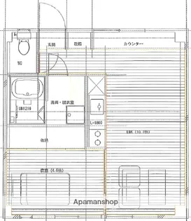 リルームス千歳【2階】の間取り