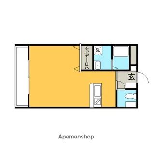 プレミール12番館【102号室】の間取り