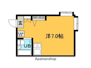 リヴェール【102号室】の間取り