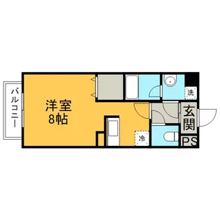 STELLA MINAMI【4階】の間取り