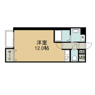 VINTAGE岩田町【101号室】の間取り