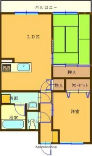エクセル野田【303号室】の間取り