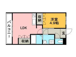 サングリーンズ【3階】の間取り
