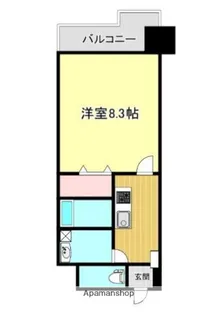 グランデール金池【3階】の間取り