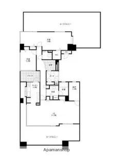 エイルマンション城崎【1401号室】の間取り
