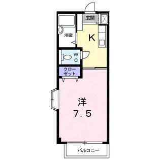 宮の前AP【1階】の間取り