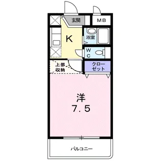 GRACE ONE【4階】の間取り