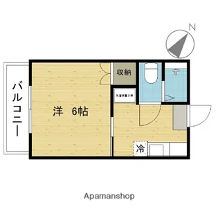 PBOXビルディング【305号室】の間取り