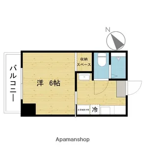 PBOXビルディング【508号室】の間取り