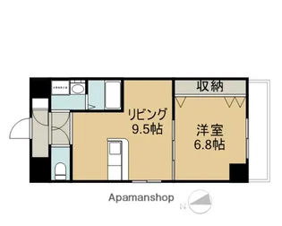 ペパーミント【3階】の間取り