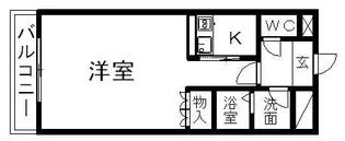 クレア フィオーレ【2階】の間取り