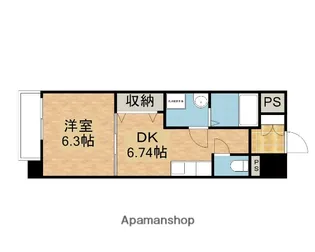 IMASA・MORUGEN壱番館【4階】の間取り
