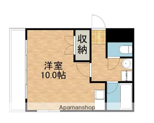 GRC OPUS SHIROSAKI【5階】の間取り