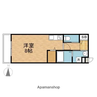 S−FORT大分大手町【5階】の間取り