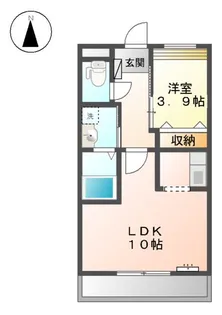 アルブル ラオ【00201号室】の間取り