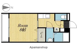 スパジオ富士見【303号室】の間取り