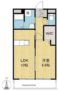 レモンテラスHASAMA【4階】の間取り