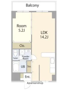 フラーレンK【2階】の間取り