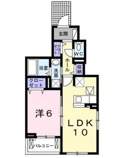 イル チェーロ【1階】の間取り