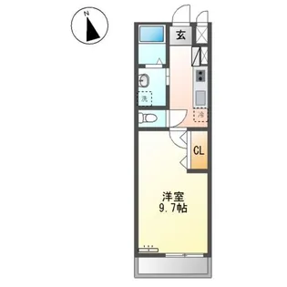 リタ・パルティール【205号室】の間取り