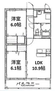 FLOWER CONCORDIA【1階】の間取り