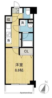 BLISS長浜【203号室】の間取り