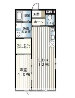 BOX−M EAST【1階】の間取り