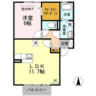 メゾン・ド・TERRA【2階】の間取り