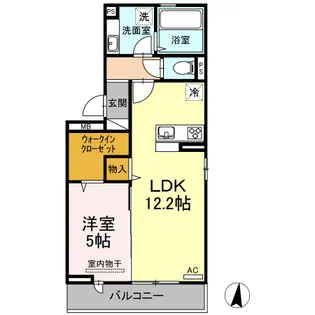アン・シャトウⅡ【2階】の間取り