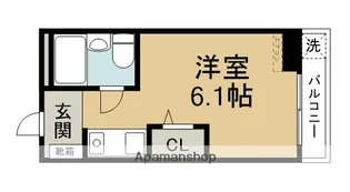 プロスぺリタ金池【508号室】の間取り