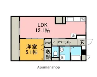 ユーミーマンションバウムⅠ号館【3階】の間取り