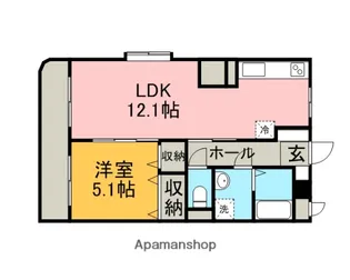 ユーミーマンションバウムⅠ号館【3階】の間取り