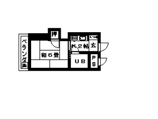 サンビル【4階】の間取り