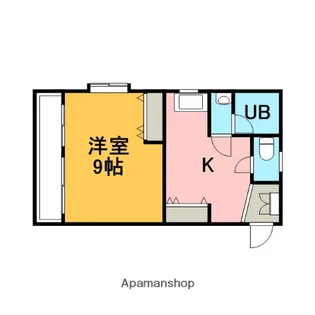 エクセル悦和3【507号室】の間取り