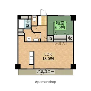 東和ビル【303号室】の間取り