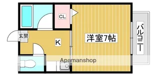 ハーモニータウン【2階】の間取り