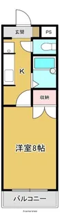 コーポレーション華【305号室】の間取り
