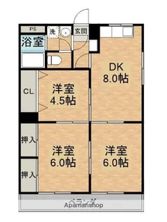 大王マンション【3階】の間取り