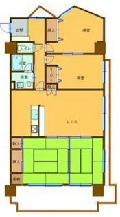 アーバン都城【3階】の間取り