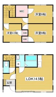 宮崎県北諸県郡三股町大字宮村【一戸建】の間取り