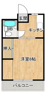 コーポ泉ヶ丘【205号室】の間取り