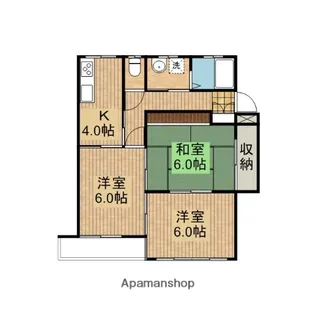 メゾンドメンフィス【302号室】の間取り