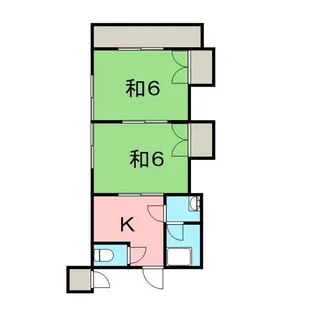 ガーデンMJ【201号室】の間取り