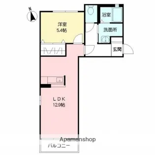 ラ・ティエラⅡ【2階】の間取り