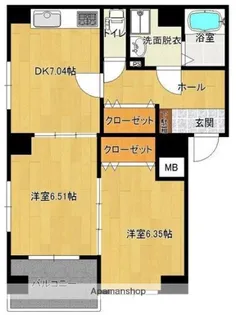 C&Sビル【202号室】の間取り